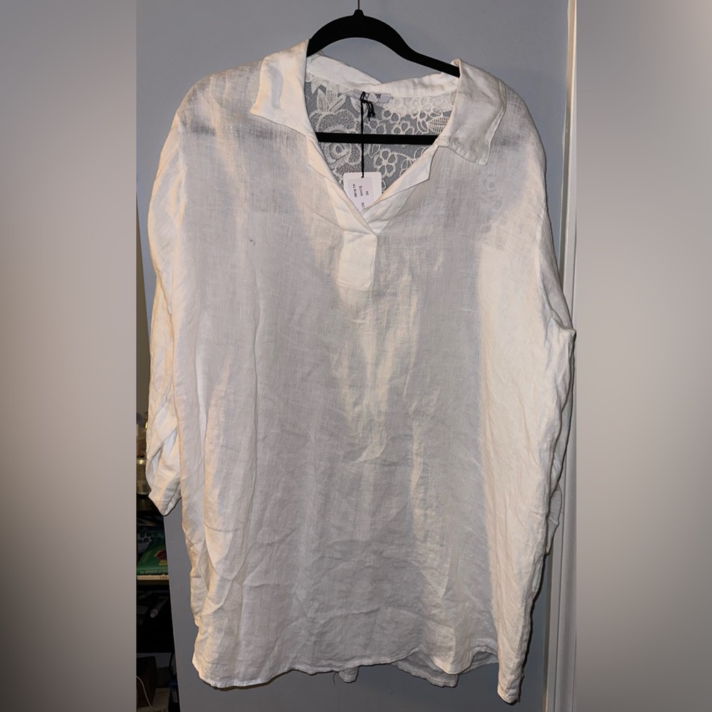 LAVE BACK BLOUSE